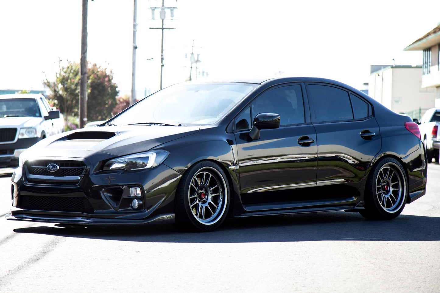 Aodhan AH07 Hyper Black - 18x8.5 +35 5x114.3 (Square Set of 4)