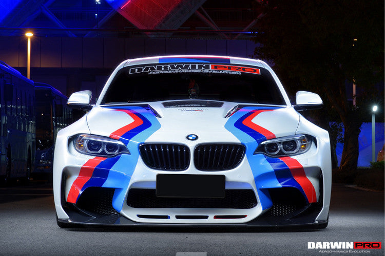 2014-2019 BMW 2 Series F22 VR Style Partial Carbon Fiber Wide Body Full Body Kit - DarwinPRO Aerodynamics