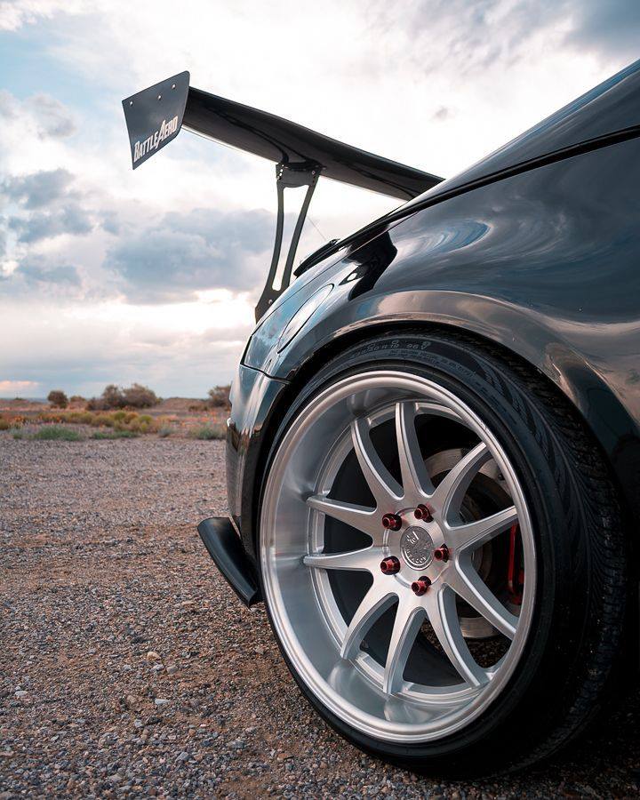 18" Aodhan DS02 Silver w/ Machined Face 5x100 ( Square Setup ) ( Set of 4 )