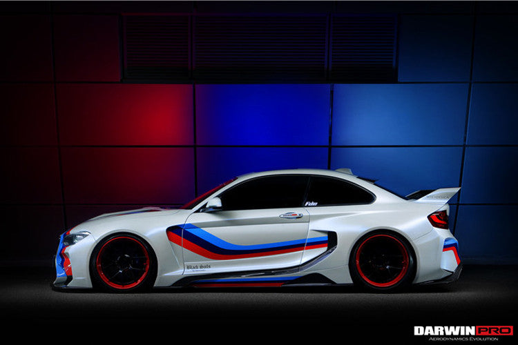 2014-2019 BMW 2 Series F22 VR Style Partial Carbon Fiber Wide Body Full Body Kit - DarwinPRO Aerodynamics