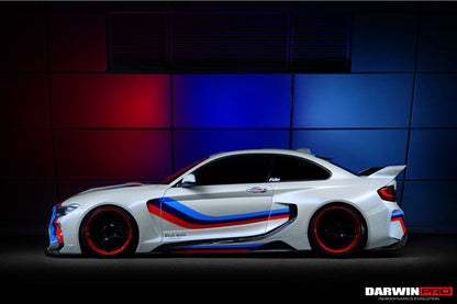 2014-2019 BMW 2 Series F22 VR Style Partial Carbon Fiber Wide Body Full Body Kit - DarwinPRO Aerodynamics