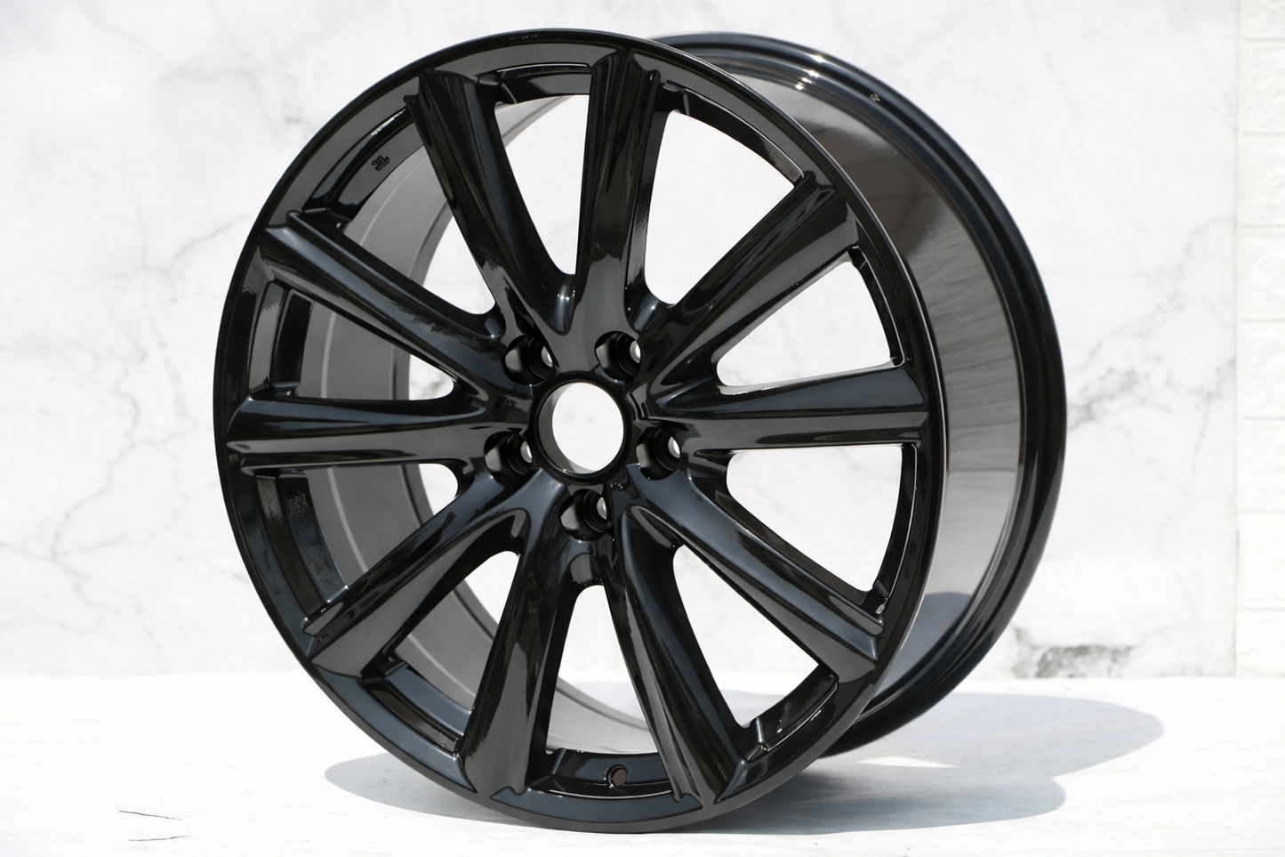 E235 Gloss Black 19x8.5 ET40 5.114 - Square Set (4 Wheels)
