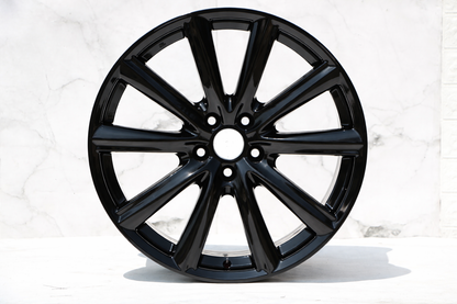 E235 Gloss Black 19x8.5 ET40 5.114 - Square Set (4 Wheels)