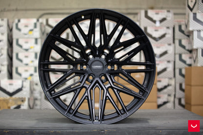 22" Vossen HF6-5 Satin Black 6x139.7 ( Set of 4 )