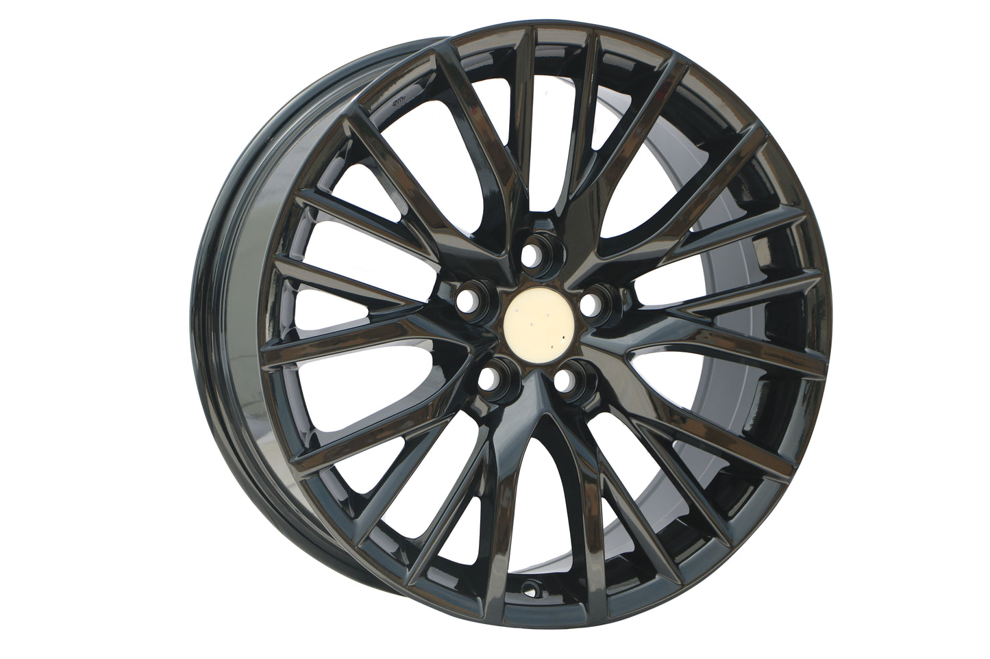 E241 Gloss Black 20x8.0 ET40 5.100 - Square Set (4 Wheels)