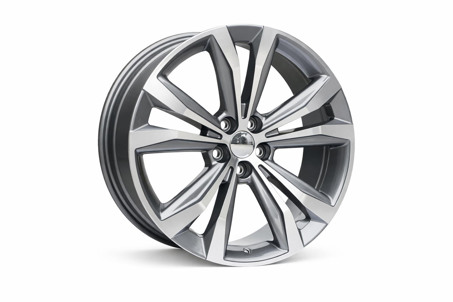 E247 Gunmetal Machined Face 20x8.0 ET35 5.100 - Square Set (4 Wheels)
