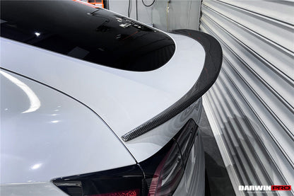2020-2023 Tesla Model Y IMP Performance Carbon Fiber Trunk Spoiler - DarwinPRO Aerodynamics