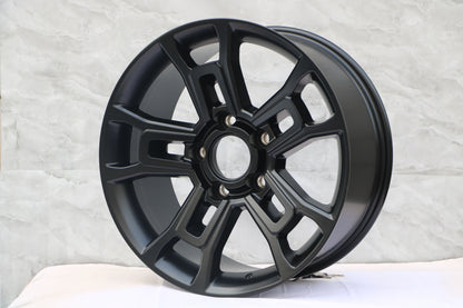 E253 Satin Black 20x9.0 ET20 5.150 - Square Set (4 Wheels)