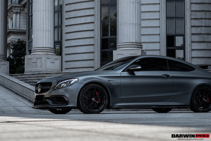 2015-2021 Mercedes Benz W205 C63/S AMG Coupe BKSS Style Carbon Fiber Front Lip - DarwinPRO Aerodynamics
