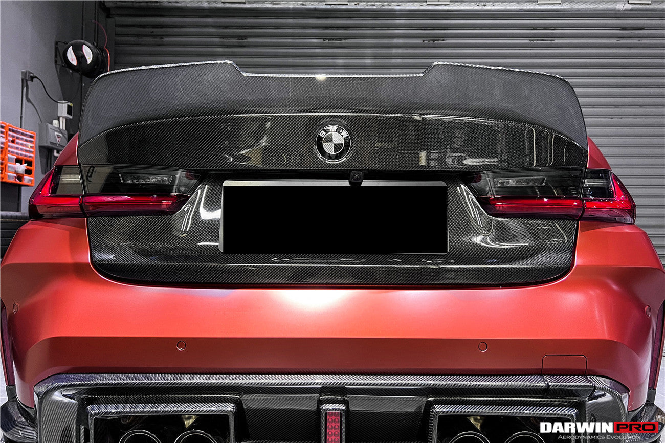 2021-UP BMW M3 G80 G20 3 Series BKSS Style Carbon Fiber Trunk - DarwinPRO Aerodynamics