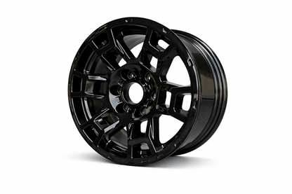 E260 Gloss Black 17x7.0 ET4 6.139 - Square Set (4 Wheels)
