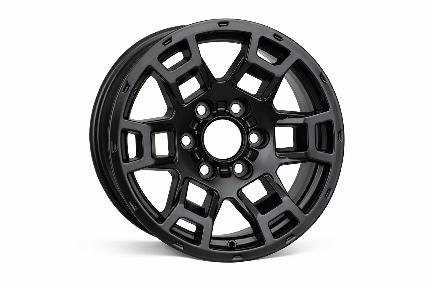 E260 OE Satin Black 17x7 ET4 6.139 – (Square Set of 4)