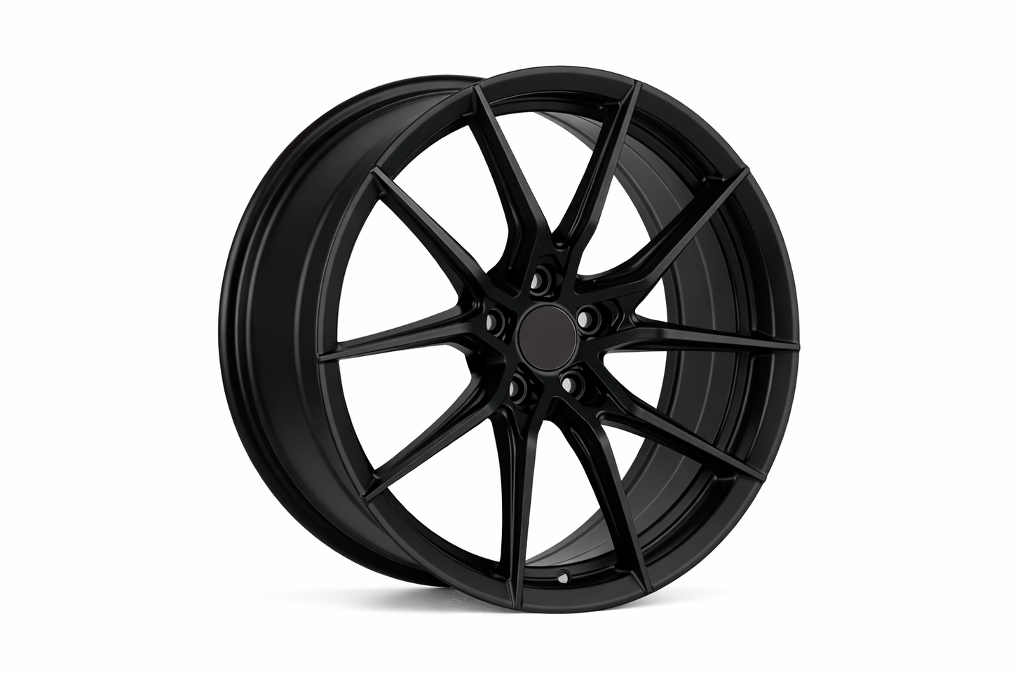 E007 Satin Black 18x8.0 ET35 5.114 - Square Set (4 Wheels)
