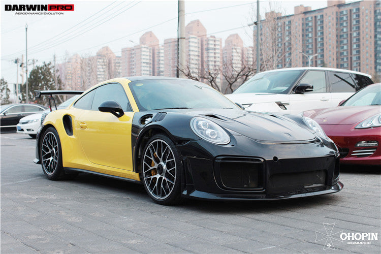 2013-2019 Porsche 991 Turbo/S GT2RS Carbon Fiber Side Skirts - DarwinPRO Aerodynamics