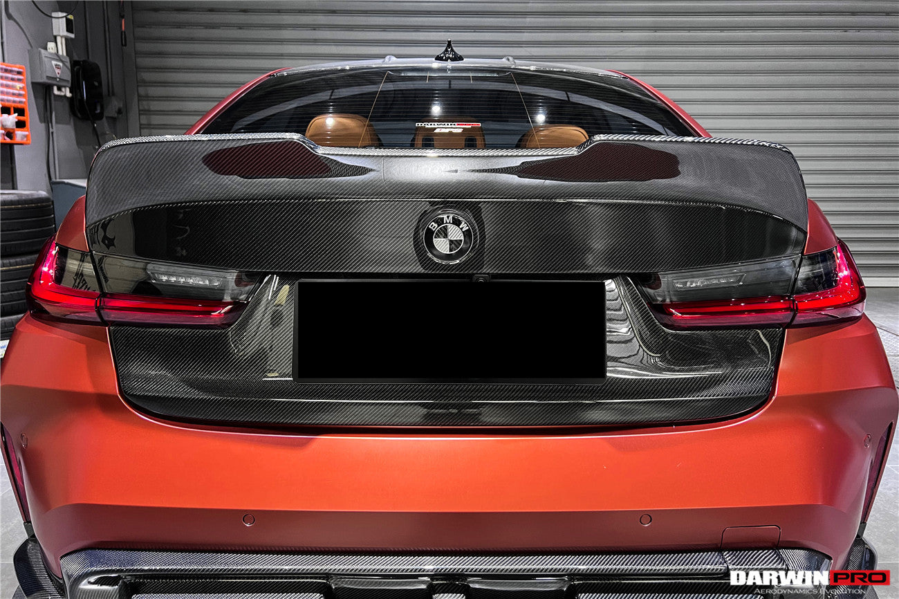 2021-UP BMW M3 G80 G20 3 Series BKSS Style Carbon Fiber Trunk - DarwinPRO Aerodynamics
