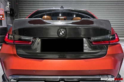2021-UP BMW M3 G80 G20 3 Series BKSS Style Carbon Fiber Trunk - DarwinPRO Aerodynamics