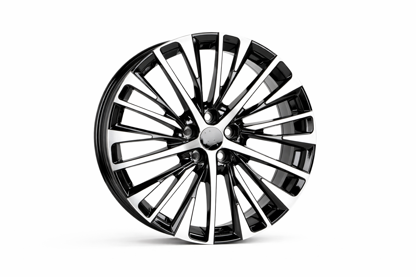 E270 Black Machined Face 20x8.0 ET30 5.114 - Square Set (4 Wheels)