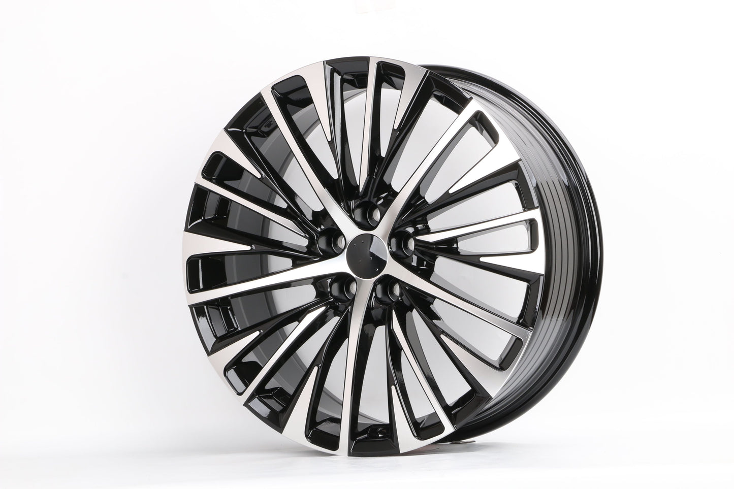 E270 Black Machined Face 20x8.0 ET30 5.114 - Square Set (4 Wheels)