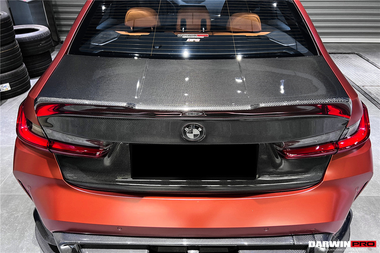 2021-UP BMW M3 G80 G20 3 Series BKSS Style Carbon Fiber Trunk - DarwinPRO Aerodynamics