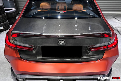 2021-UP BMW M3 G80 G20 3 Series BKSS Style Carbon Fiber Trunk - DarwinPRO Aerodynamics