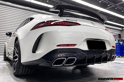 2019+ Mercedes Benz AMG GT63/S 4Door Coupe X290 Carbon Fiber Rear Canards - DarwinPRO Aerodynamics