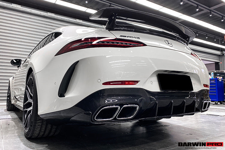 2019+ Mercedes Benz AMG GT63/S 4Door Coupe X290 Carbon Fiber Rear Diffuser - DarwinPRO Aerodynamics
