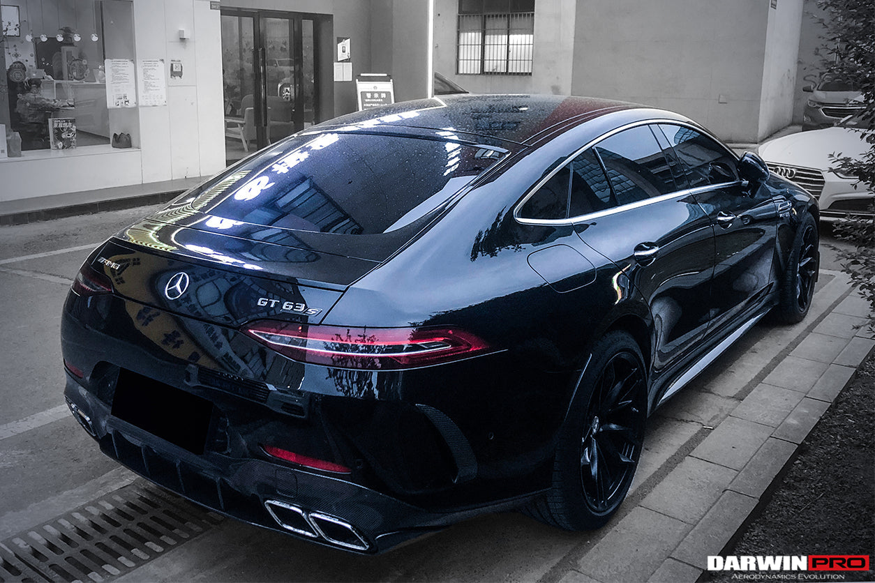 2019+ Mercedes Benz AMG GT63/S 4Door Coupe X290 Carbon Fiber Rear Canards - DarwinPRO Aerodynamics