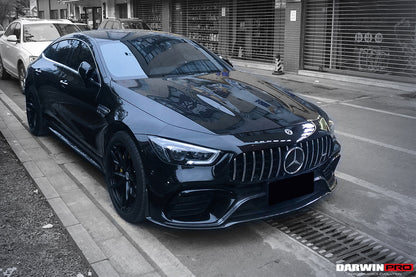2019+ Mercedes Benz AMG GT63/S 4Door Coupe X290 Carbon Fiber Side Skirts - DarwinPRO Aerodynamics