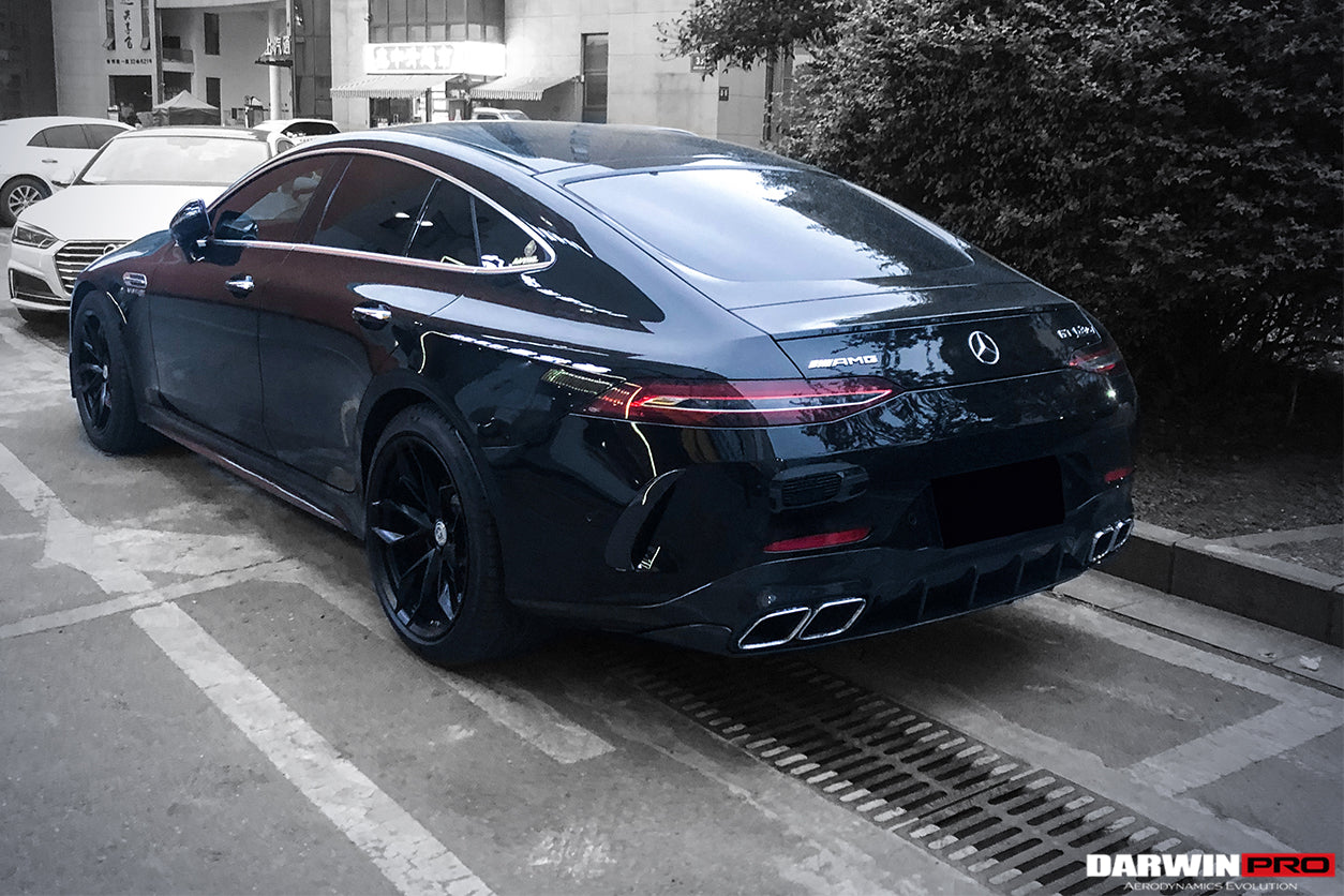2019+ Mercedes Benz AMG GT63/S 4Door Coupe X290 Carbon Fiber Rear Canards - DarwinPRO Aerodynamics
