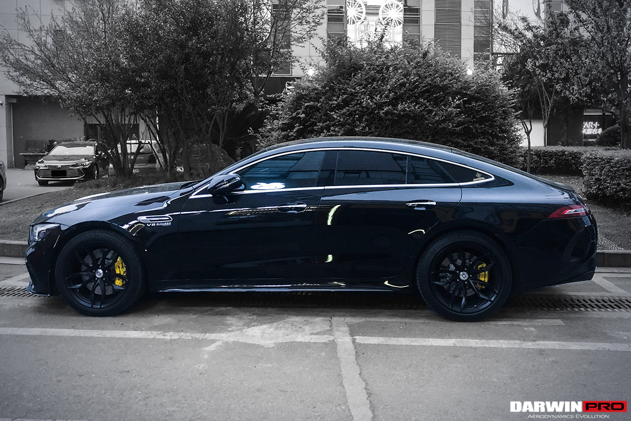 2019+ Mercedes Benz AMG GT63/S 4Door Coupe X290 Carbon Fiber Rear Canards - DarwinPRO Aerodynamics