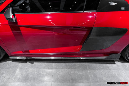 2016-2018 Audi R8 Coupe iMP Performance Carbon Fiber Side Skirts Under Board - DarwinPRO Aerodynamics
