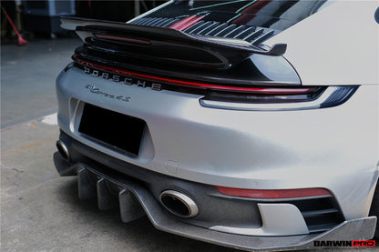 2019-2023 Porsche 911 992 Carrera S/4/4S BKSSII Style Trunk Wing - DarwinPRO Aerodynamics