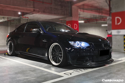 2008-2012 BMW M3 E90/E92/E93 GTSII Style Carbon Fiber Lip - Carbonado