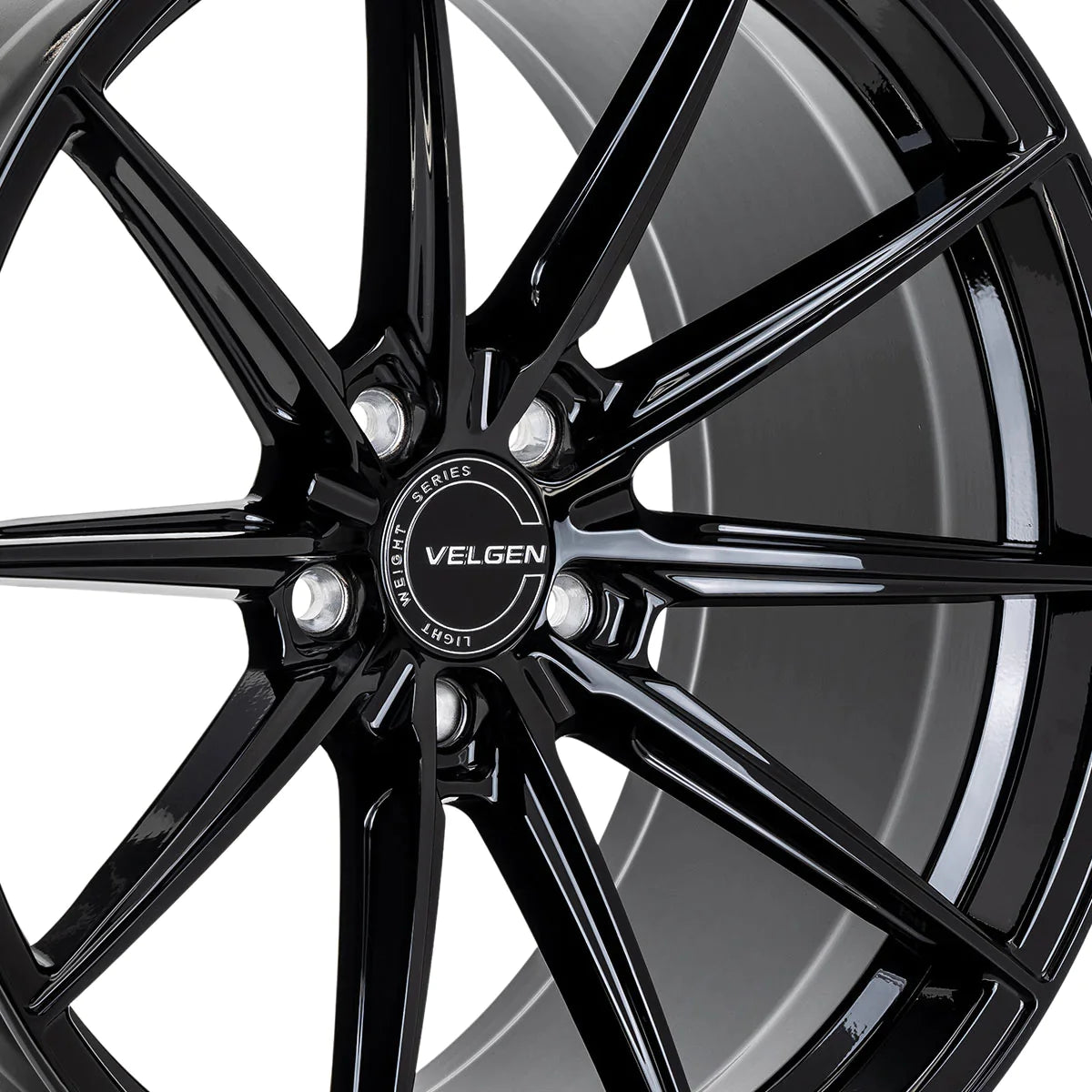 20" Velgen VF10 Gloss Black 5x112 ( Staggered Set ) ( Set of 4 )