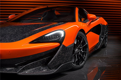 2018-2021 McLaren 600lt Carbon Fiber Front Lip Side Splitter - DarwinPRO Aerodynamics