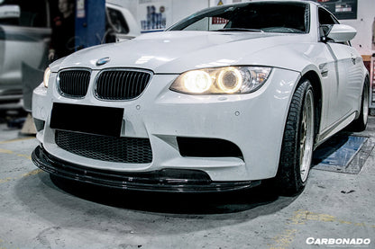 2008-2012 BMW M3 E90/E92/E93 GTSII Style Carbon Fiber Lip - Carbonado