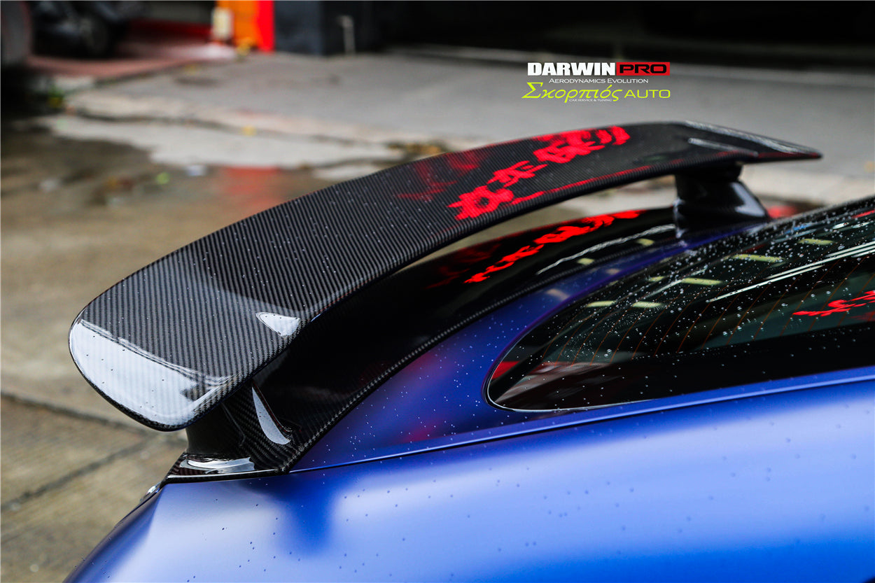 2019+ Mercedes Benz AMG GT63/S GT50 4Door Coupe X290 Carbon Fiber Trunk Spoiler - DarwinPRO Aerodynamics