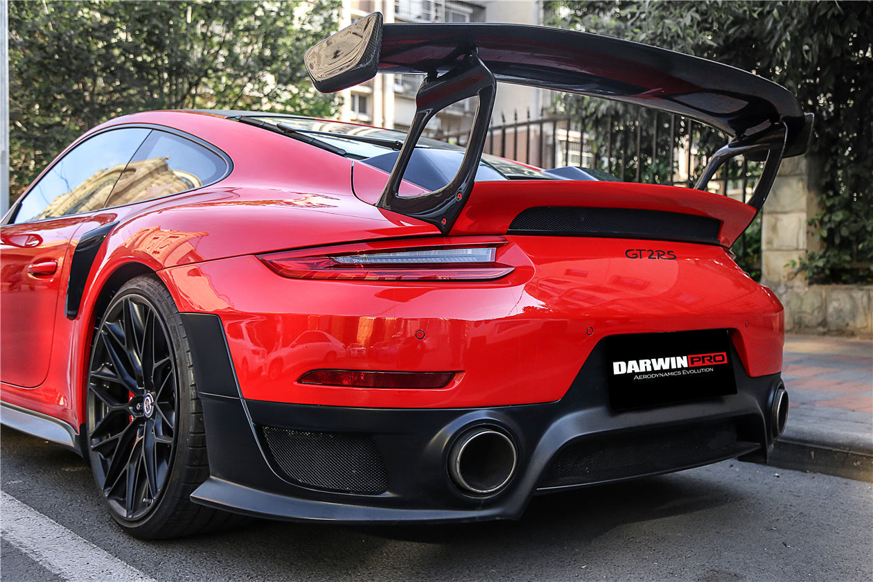 2016-2019 Porsche 911 991.2 Carrera /S/4S GT2RS Style Carbon Fiber Trunk Spoiler Wing - DarwinPRO Aerodynamics