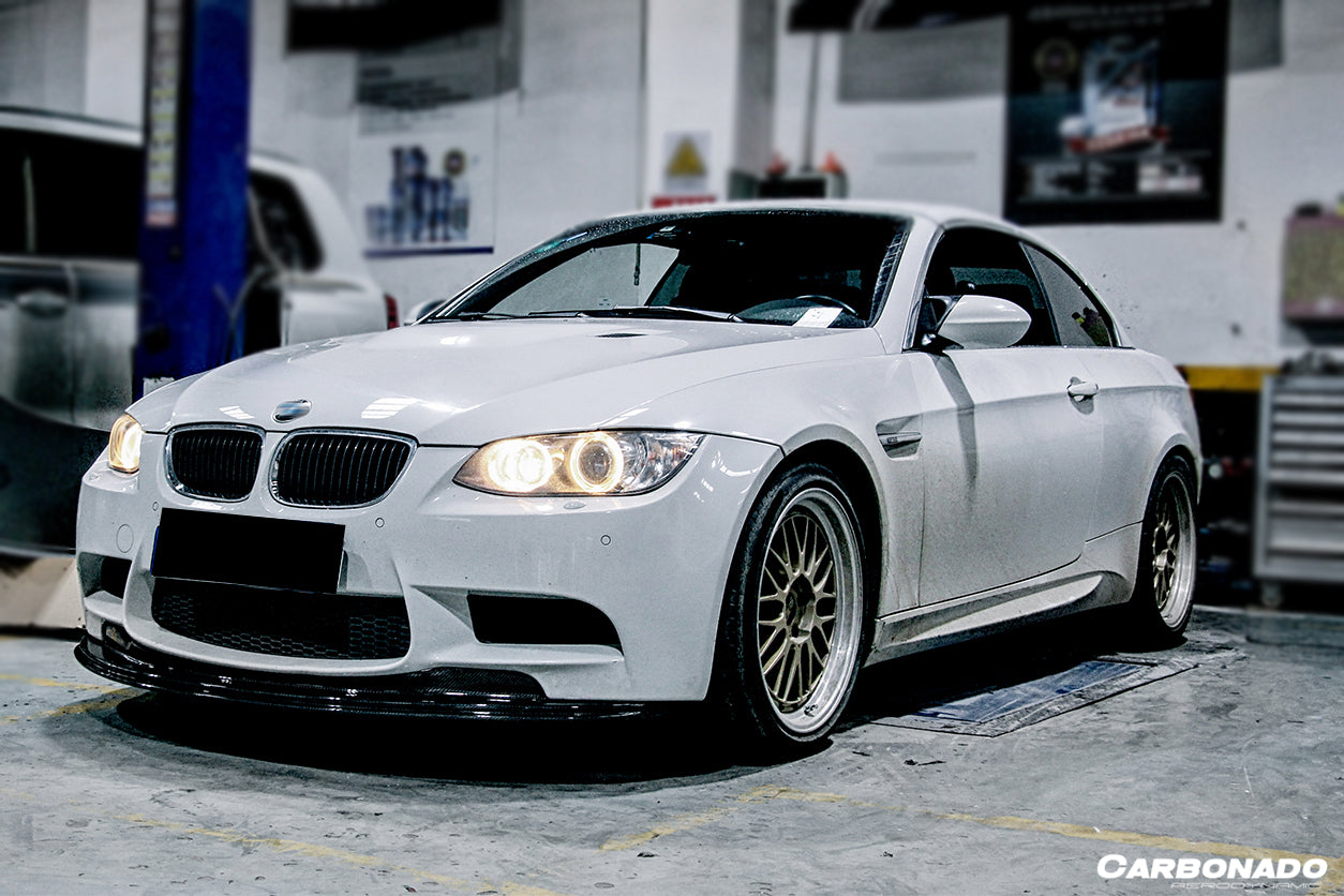 2008-2012 BMW M3 E90/E92/E93 GTSII Style Carbon Fiber Lip - Carbonado