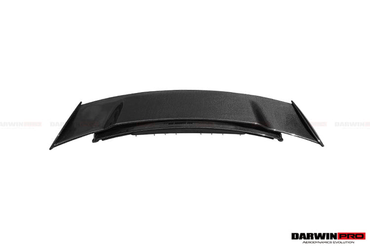 2010-2015 Mercedes Benz W197 SLS AMG BKSS Style Carbon Fiber Trunk Spoiler - DarwinPRO Aerodynamics