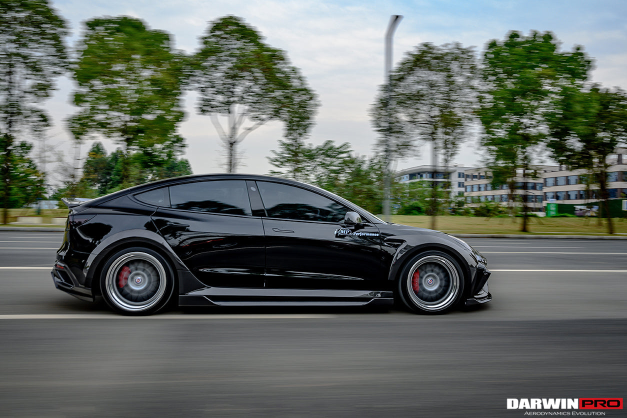 2017-2020 Tesla Model 3 IMPII Performance Partial Carbon Fiber Full Body Kit - DarwinPRO Aerodynamics