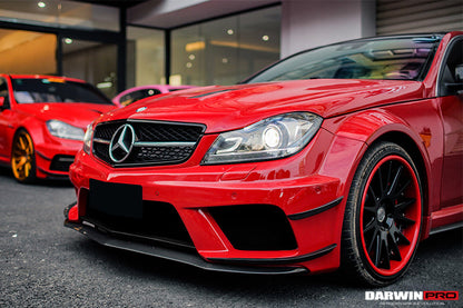 2012-2014 Mercedes Benz W204 C63 AMG Coupe BKSS Style Wide Full Body Kit - DarwinPRO Aerodynamics