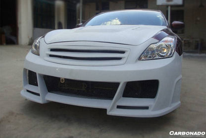2008-2015 Infiniti G37s Coupe ELT Style Front Bumper - Carbonado Aero