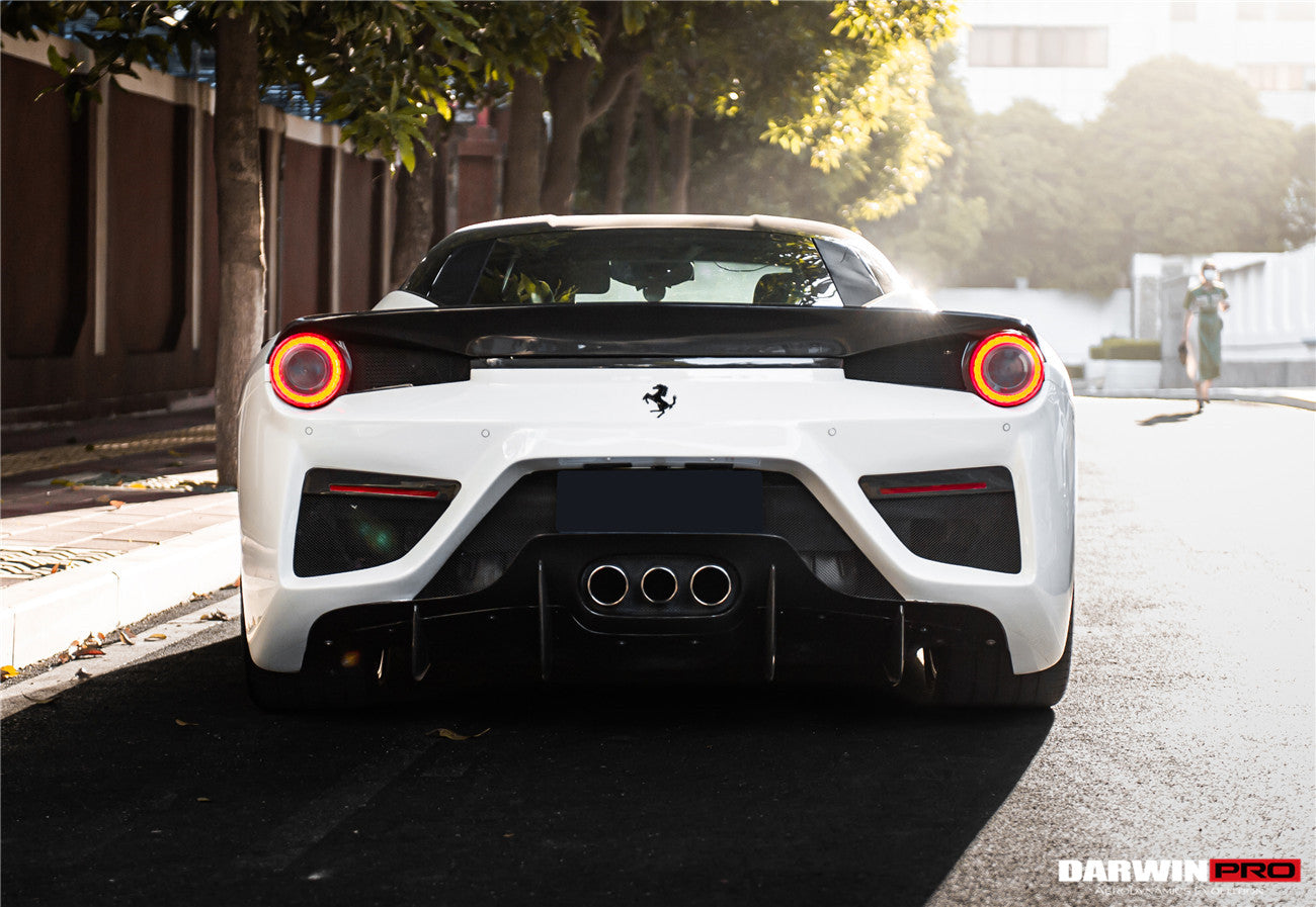 2010-2015 Ferrari 458 Coupe BKSS Style Partial Carbon Fiber Full Body Kit - DarwinPRO Aerodynamics