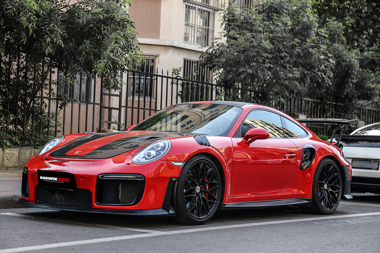 2016-2019 Porsche 911 991.2 Carrera /S GT2RS Style GT2RS Carbon Fiber Side Skirts - DarwinPRO Aerodynamics