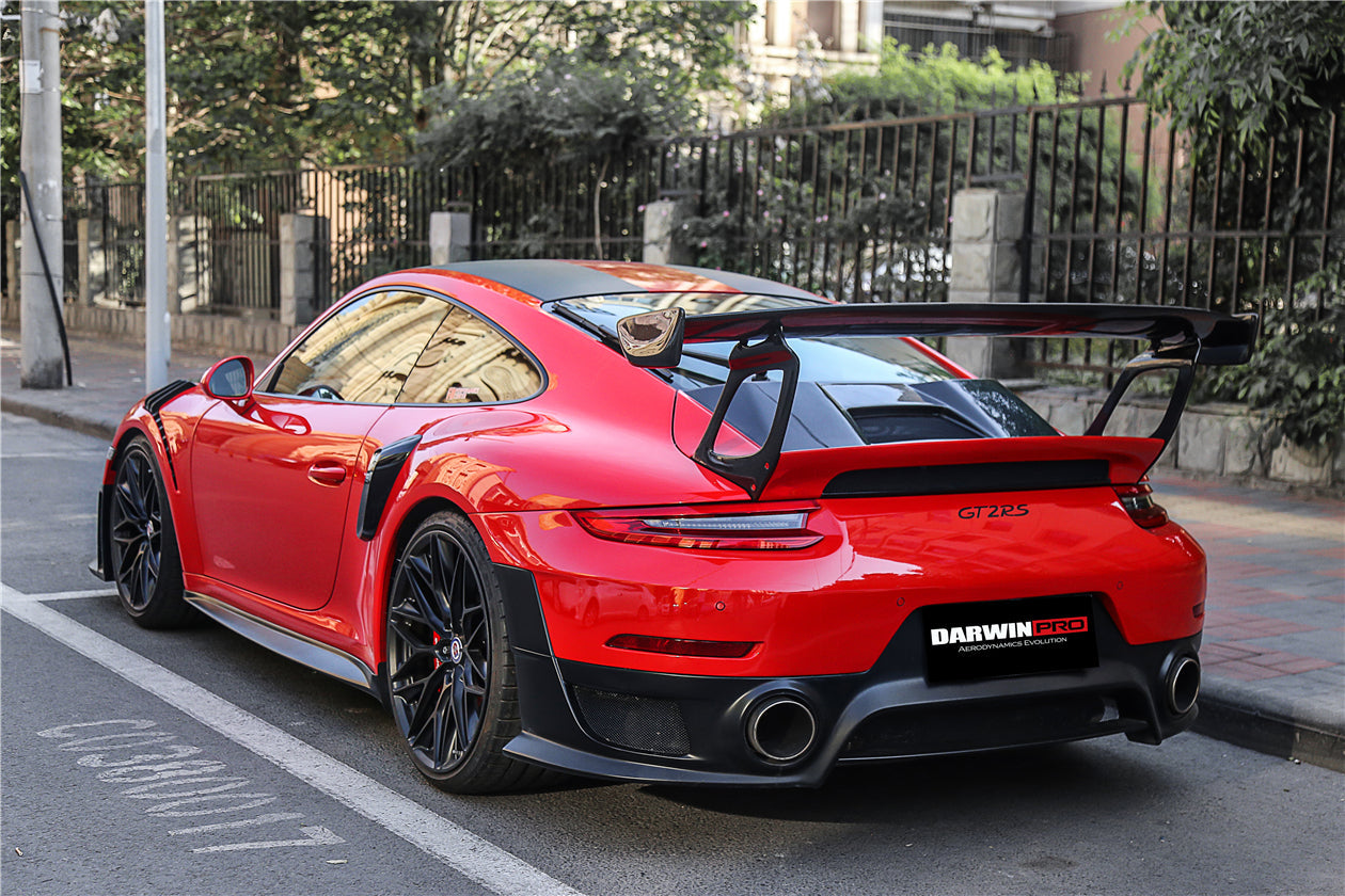 2016-2019 Porsche 911 991.2 Carrera /S/4S GT2RS Style Carbon Fiber Trunk Spoiler Wing - DarwinPRO Aerodynamics