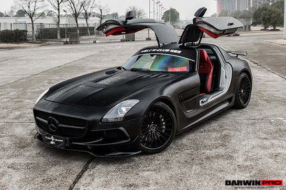 2010-2015 Mercedes Benz W197 SLS AMG BKSS Style Side Skirts & Fender - DarwinPRO Aerodynamics