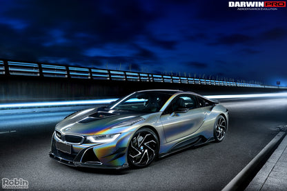 2014-2018 BMW i8 BZK Carbon Fiber Side Skirts - DarwinPRO Aerodynamics