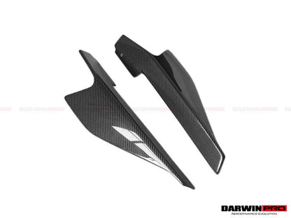 2010-2015 Ferrari 458 Coupe/Spyder Speciale Style Carbon Fiber Side Skirts Canards - DarwinPRO Aerodynamics