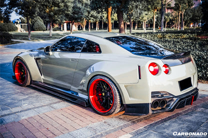 2008-2020 Nissan GTR R35 CBA/DBA/EBA DLK Style Carbon Fiber Trunk - Carbonado Aero